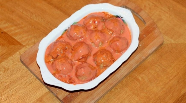 Фрикадельки из белой рыбы в соусе, пошаговый рецепт с фото Фрикадельки из белой рыбы в соусе, пошаговый рецепт с фото