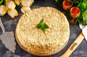 Торт "Наполеон" на пиве