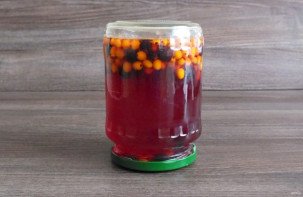 Компот из облепихи и черноплодной рябины Компот из облепихи и черноплодной рябины