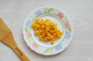 Салат "Каприз" с яблоком