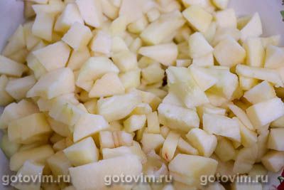 Булочки с яблоками и корицей Булочки с яблоками и корицей