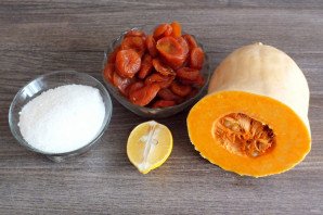 Повидло из тыквы с курагой
