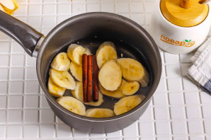 Банановый настой с корицей Банановый настой с корицей