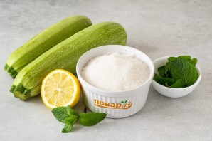 Варенье из кабачков и мяты Варенье из кабачков и мяты