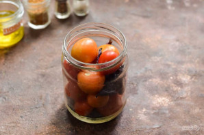 Помидоры с базиликом и медом на зиму Помидоры с базиликом и медом на зиму