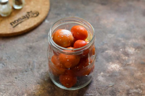Помидоры "Под снегом" без уксуса