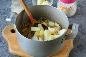 Овсяная каша с дыней Овсяная каша с дыней