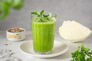 Смузи из белокочанной капусты