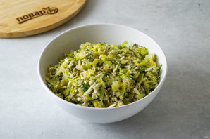 Пирог с савойской капустой