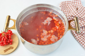 Компот из калины