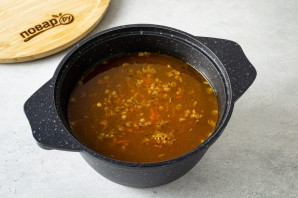 Суп "Невесты" из чечевицы