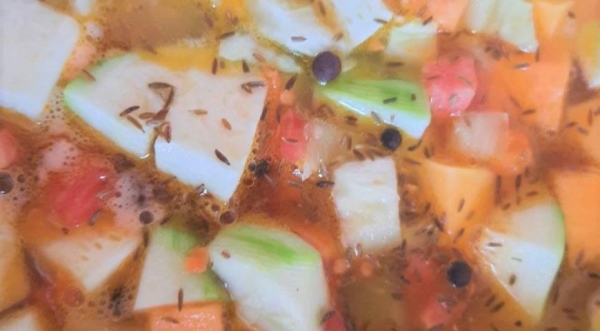 Тыквенный суп со сливками, пошаговый рецепт с фото