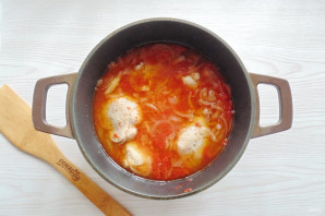 Чахохбили из курицы с кабачками