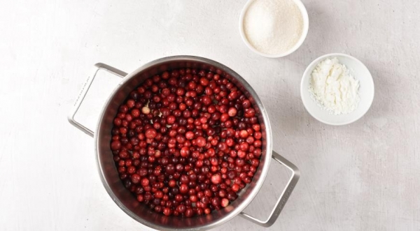 Клюквенный чизкейк, пошаговый рецепт с фото