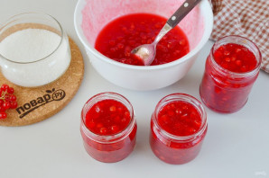 Калина протертая с сахаром