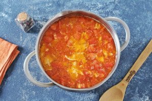 Рыбный суп с тыквой