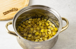 Варенье из кабачков и мяты Варенье из кабачков и мяты