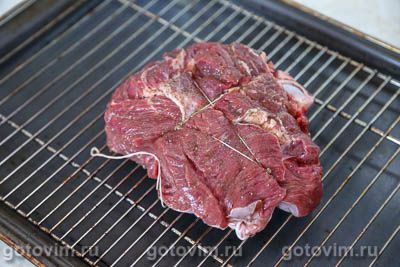 Говядина, приготовленная низкотемпературным способом