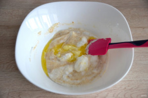 Муссовый яблочный торт