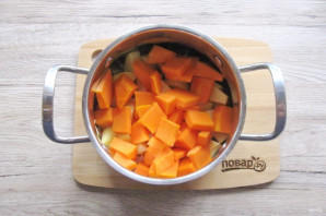 Суп из тыквы с беконом