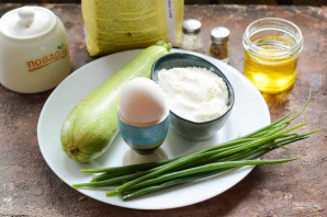 Оладьи из кабачков с рикоттой