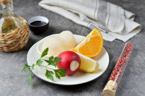 Карпаччо из гребешка