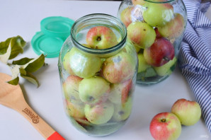 Яблоки, моченые на зиму