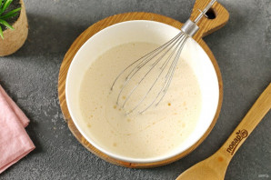 Йогуртовый кекс с черникой