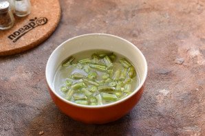 Салат со стручковой фасолью без майонеза