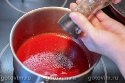 Соус из калины с апельсином Соус из калины с апельсином