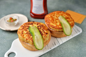 Бургер "Зубастый монстр"