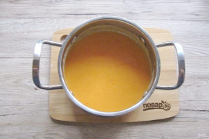 Суп из тыквы с беконом