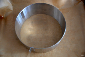 Муссовый яблочный торт