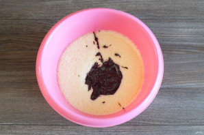 Шоколадное печенье с кракелюрами Шоколадное печенье с кракелюрами