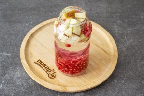 Компот из граната на зиму