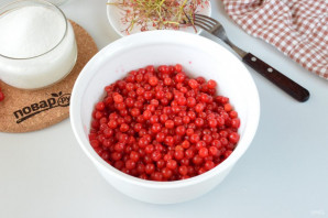 Калина протертая с сахаром