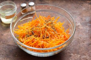 Салат из тыквы и кабачка