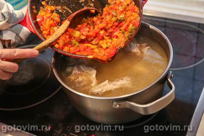 Суп из утки с картошкой и нутом Суп из утки с картошкой и нутом