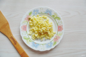 Салат "Каприз" с яблоком