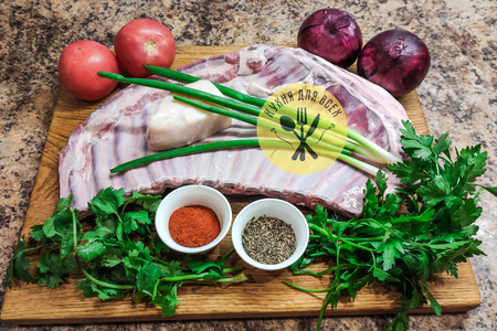 Бараньи ребра с картошкой в казане Бараньи ребра с картошкой в казане