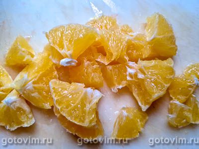 Компот из боярышника с апельсином и мятой