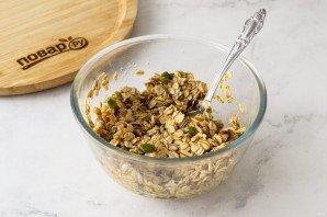 Гранола с клубникой