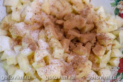 Булочки с яблоками и корицей Булочки с яблоками и корицей