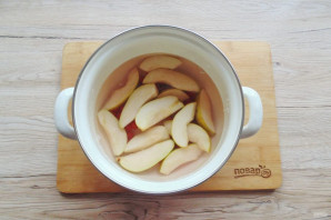 Грушевый компот с рябиной на зиму