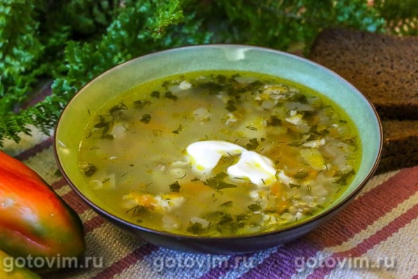 Куриный суп с мучной «подбойкой» (или жидким тестом) Куриный суп с мучной «подбойкой» (или жидким тестом)