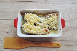 Карп с сыром в духовке