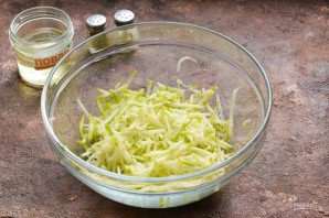 Салат из тыквы и кабачка