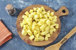 Рыбный суп с тыквой