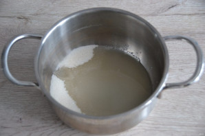 Муссовый яблочный торт