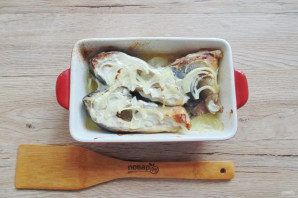 Карп с сыром в духовке